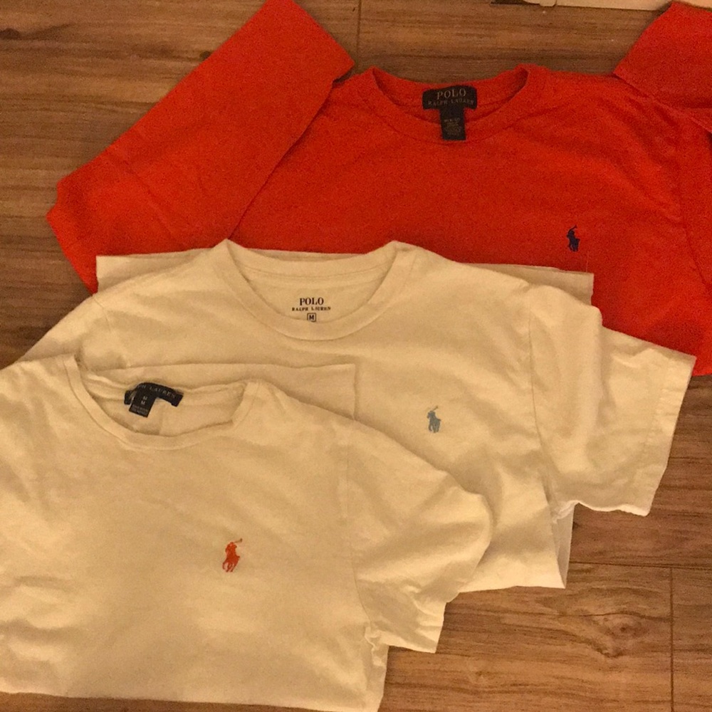 BUNDLE:: 3 Ralph Lauren polo shirts